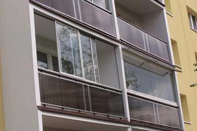 Раздвижная балконная система